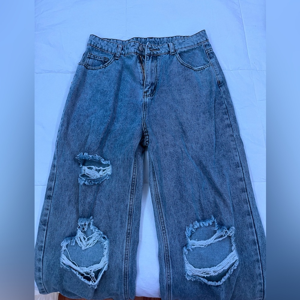 ripped jeans